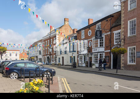 High Street, Shipston-on-Stour, Warwickshire, Angleterre, Royaume-Uni Banque D'Images