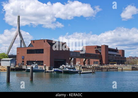 Massachusetts State Police - Section maritime, Boston, Massachusetts Banque D'Images