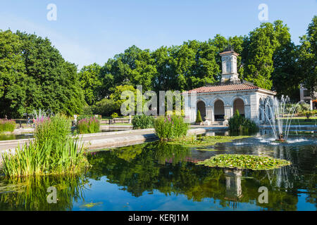 L'Angleterre, Londres, Kensington, Kensington Gardens, jardins à l'Italienne Banque D'Images