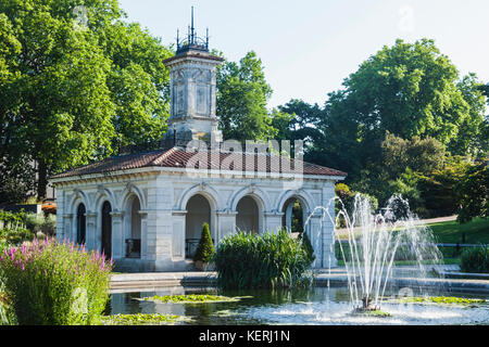 L'Angleterre, Londres, Kensington, Kensington Gardens, jardins à l'Italienne Banque D'Images