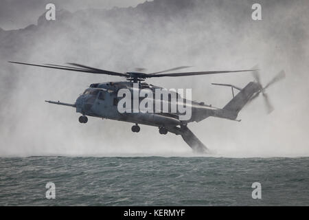 CH-53E Super Stallion Helicopter Banque D'Images