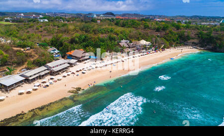 Plage de Balangan. Bali Indonésie. Banque D'Images