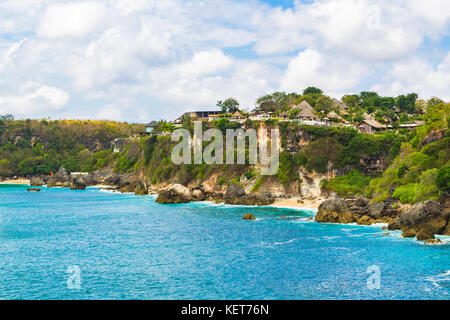 Plage de Balangan. Bali Indonésie. Banque D'Images