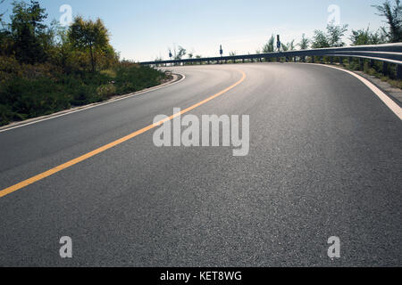 Les routes dans la banlieue de Beijing Banque D'Images