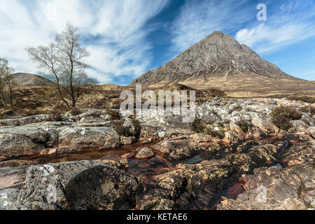 Buachaille Etive mor,Glencoe. Banque D'Images