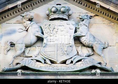 Stock photo - wortley, Yorkshire du Sud. Situé à Wortley est wortley hall, un bâtiment classé grade II. © hugh peterswald/Alamy Banque D'Images