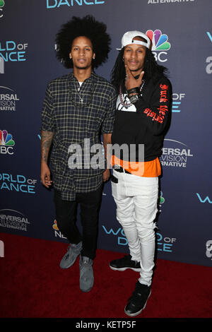 Célébration 'World of Dance' au Delilah - arrivées avec : Laurent Nicolas Bourgeois, Larry Nicolas Bourgeois, les Twins où : West Hollywood, Californie, États-Unis quand : 19 Sep 2017 crédit : Nicky Nelson/WENN.com Banque D'Images