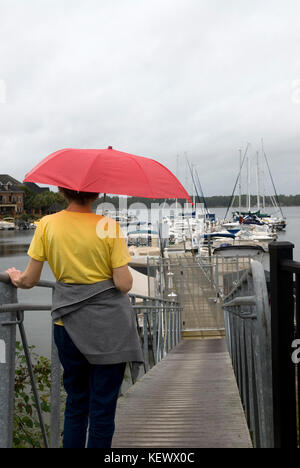 Lake Murray Boat Club and Marina, Irmo, Caroline du Sud, États-Unis. Banque D'Images