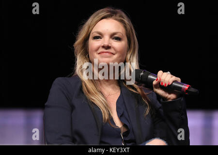 Clare kramer assiste à la 1ère 2017 fearcon au Maritim Hotel le 22 octobre 2017 à Bonn, en Allemagne. Banque D'Images