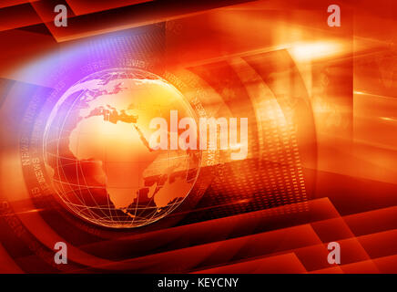 Nouvelles couleurs graphiques Background Banque D'Images