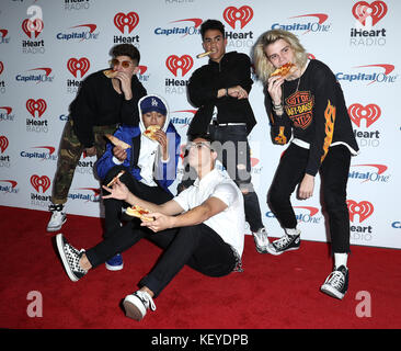 Iheartradio music festival à T-Mobile Arena vendredi 22 septembre comprend : prettymuch où : Las Vegas, Nevada, united states Quand : 22 sep 2017 Credit : Judy eddy/wenn.com Banque D'Images