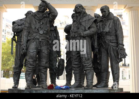 Monument commémoratif du Bomber Command Banque D'Images