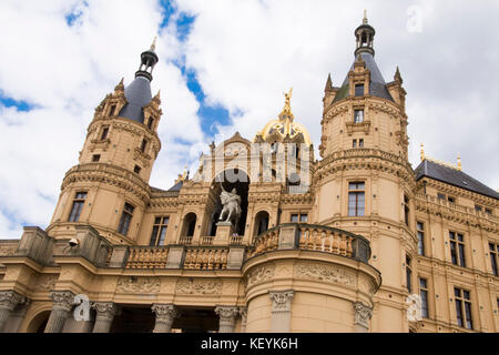 Schloss Schwerin, Allemagne Banque D'Images