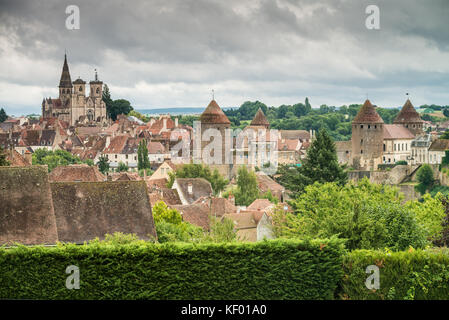 Le château d'Époisses, Semur-en-Auxois, bourgogne, france, Europe Banque D'Images