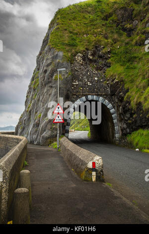 Une célèbre marque de terres dans la région de antrim irlande du nord fr Banque D'Images