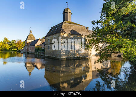 Westerwinkel château à douves du nord-Westphalie Banque D'Images