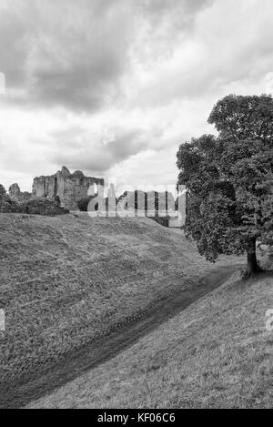 Sherbone vieux château à Dorset, Angleterre Banque D'Images