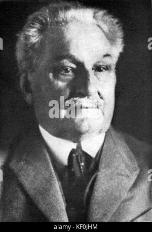 Leos Janacek, (13 juillet 1854 - 12 août 1928), compositeur tchèque. Photographie de 1924. Banque D'Images