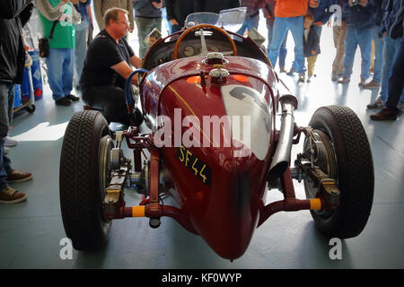 Un Grand Prix classique Alfa Romeo P3 Tipo B au circuit d'Estoril au Portugal en 2017 Banque D'Images