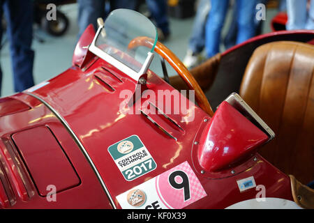 Un Grand Prix classique Alfa Romeo P3 Tipo B au circuit d'Estoril au Portugal en 2017 Banque D'Images