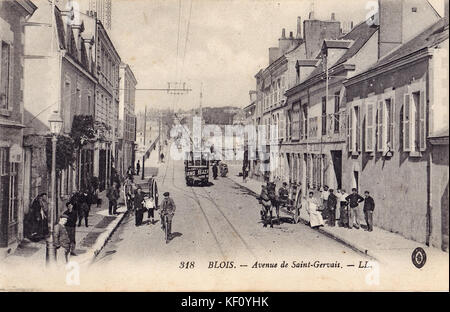 LL 318 BLOIS Avenue de Saint Gervais Banque D'Images