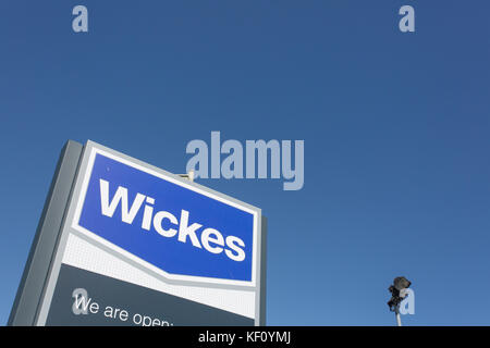 Signalisation Wickes Banque D'Images