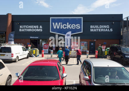 Magasin de bricolage Wickes, Trowbridge Banque D'Images