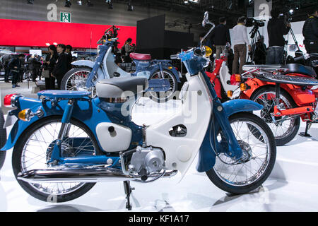 Honda présente ses nouveaux modèles d'automobile, de la 45e Tokyo Motor Show. crédit : tashiro yuichiro /alamy live news Banque D'Images