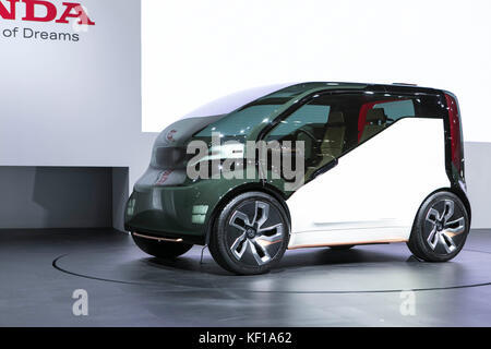 Honda présente ses nouveaux modèles d'automobile, de la 45e Tokyo Motor Show. crédit : tashiro yuichiro /alamy live news Banque D'Images