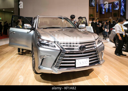 Lexus présente son nouveau concept cars au 45e salon automobile de Tokyo. crédit : tashiro yuichiro /alamy live news Banque D'Images