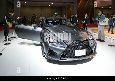 Lexus présente ses nouveaux concept cars au 45e salon de l’automobile de Tokyo. Crédit : Yuichiro Tashiro /Alamy Live News Banque D'Images