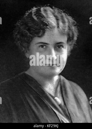 Ce portrait de Maria Montessori, médecin et éducatrice italienne de renom, illustre son rôle important dans la réforme de l’éducation et le développement de la méthode Montessori. Banque D'Images