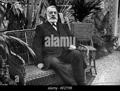 Joseph Joachim - portrait. Bonn, 1903. Violoniste hongrois, compositeur et chef d'orchestre, 1831-1907. Banque D'Images