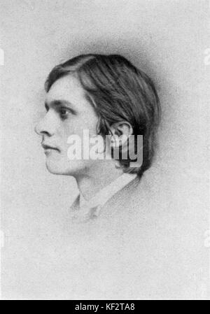 Ludwig Schumann - portrait. Fils de Clara et Robert Schumann. CS : pianiste allemand, 13 septembre 1819 - 20 mai 1896. Épouse du compositeur, Robert Schumann. RS : compositeur allemand, 8 juin 1810 - 29 juillet 1856. Banque D'Images