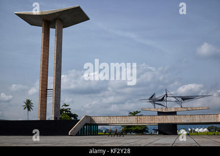 Monument aux morts de la segunda Guerra Mundial, Monument de la Seconde Guerre mondiale, Rio de Janeiro, Brésil, Amérique du Sud Banque D'Images