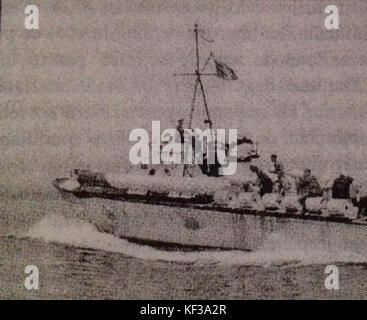 Vospers roumaine motor torpedo boat Banque D'Images