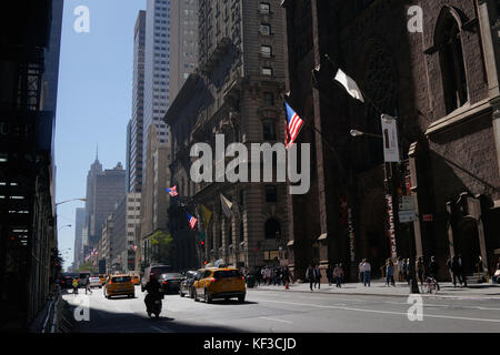 Cinquième avenue, new york city Banque D'Images