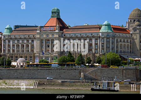 L'Hôtel Gellert Budapest Hongrie façade Banque D'Images