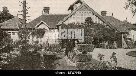 La laitière modèle à la British Royal residence à Sandringham, Norfolk House en 1932 Banque D'Images