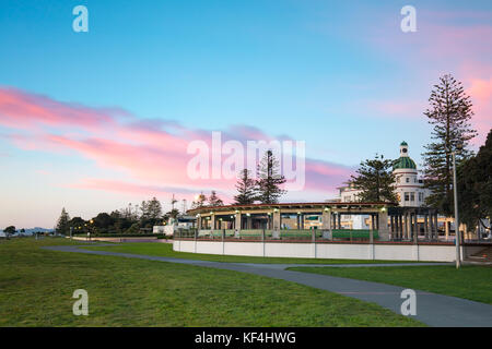 Napier estran au lever du soleil Banque D'Images