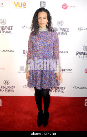 25e Raindance Film Festival, au cinéma vue à Leicester Square, Londres. Comprend : anoushka shanker où : London, Royaume-Uni Quand : 24 sep 2017 source : wenn.com Banque D'Images