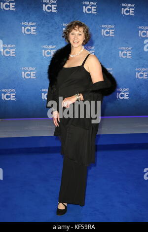 Hambourg, Allemagne, 12 oct, 2017. Marina Kielmann participant à la 'Holiday on Ice' saison gala d'ouverture tenue à Barclaycard, Hamburg, Allemagne, 12.10 Banque D'Images