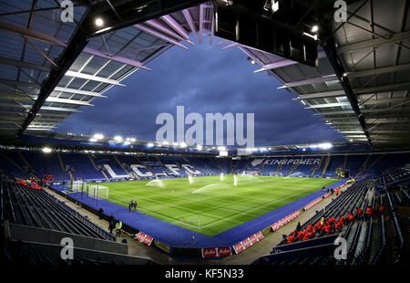 Une vue générale du terrain avant la Carabao Cup, quatrième tour du match à Stamford Bridge, Londres. Banque D'Images