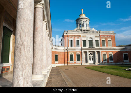 Marmorpalais (ou Palais de Marbre) dans Neuer Garten, Potsdam, Brandebourg, Allemagne, Europe Banque D'Images