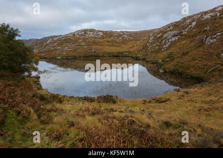 Loch laxford, à distance, Sutherland, Scotland, united kingdom Banque D'Images