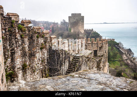 Roumeli hissar château à Istanbul Banque D'Images