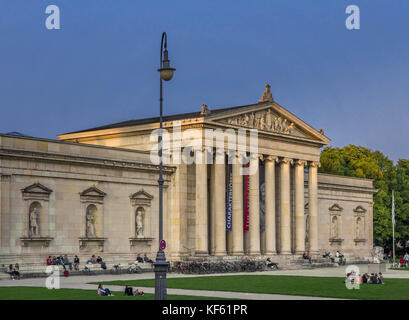 Glyptotek sur koenigsplatz square à Munich Banque D'Images