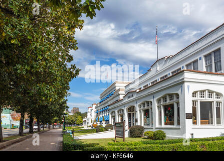 Le quartier historique de Lamar et Buckstaff baignoire maisons, Avenue centrale ('Bathhouse Row'), Hot Springs, Arkansas, États-Unis Banque D'Images