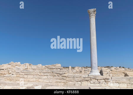 Kourion, ville ancienne, Agora, Limassol, Chypre Banque D'Images