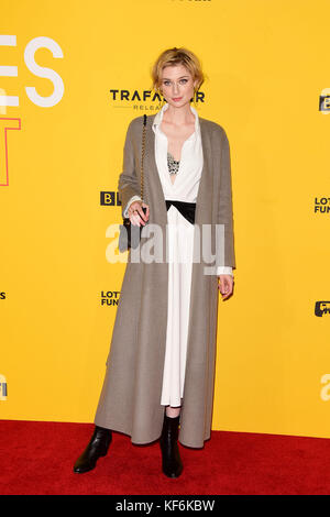 Londres, Royaume-Uni. 25 octobre, 2017. Elizabeth Debicki participant à la UK Premiere de Grace Jones à BFI Southbank . 25 octobre 2017 Crédit : Peter Phillips/Alamy Live News Banque D'Images